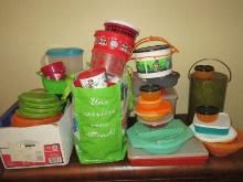 Lot Holiday/Mickey Mouse Designs Tupperware, Sterilite Storage Containers and other