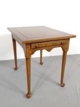 Drexel Heritage End Table with Pull Out Tray