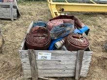 Assorted 2", 3", 4" Water Hoses
