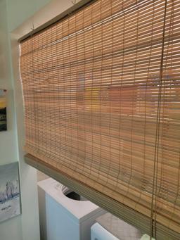Bamboo Roller Shade $1 STS