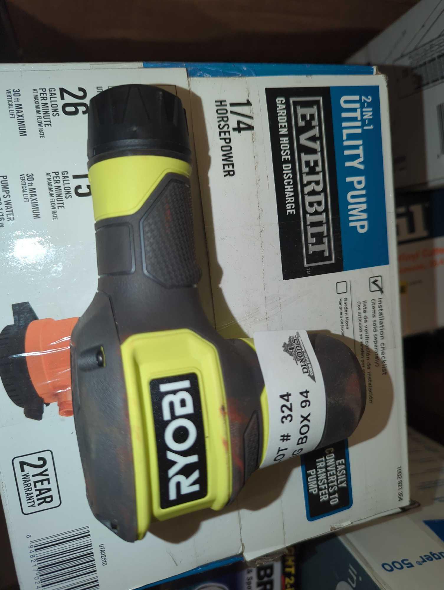 RYOBI (Tool ONLY) USB Lithium Compact Scrubber, Retail Price $60, Appears to be Used, No Battery or