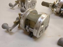 Lot of 5 Abu Garcia ambassadeur ultra cast UC4600C3 fishing reels. Comes as is shown in photos.