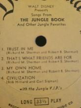 Disney's The Jungle Book Album $5 STS