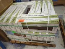 Pallet Lot of 36 Cases of TrafficMaster Glenwood Cherry 7 in. x 20 in. Ceramic Floor and Wall Tile