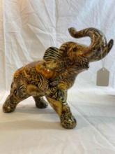 LaVie Elephant Statue 11? Tall 13? Wide Safari...Jungle Animal Safari Vintage.