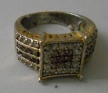 925 RING WITH STONES