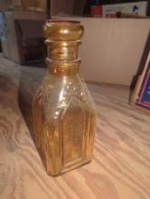 (GAR) Lot of Assorted Items Including Old Style Glass Clorox Bleach Bottle, Rivera Wooden Crate,