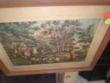 Nathaniel Currier and James Merritt Ives Framed Print - Please Come Preview