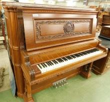 Vintage Wing and Son Upright Piano - Great Shape - Sounds Good - New York