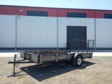 "ABSOLUTE" 2001 14' Flatbed Trailer