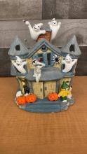 PARTYLITE HAUNTED TEALIGHT HOUSE