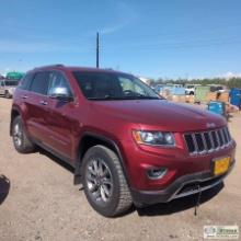 2014 JEEP GRAND CHEROKEE LIMITED, 3.6L GAS, 4X4, 4-DOOR