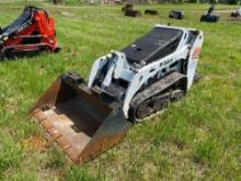 BOBCAT MT52 MINI TRACK LOADER SN:52871539 powered by diesel engine, equipped with auxiliary