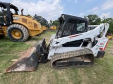 2020 BOBCAT T595 RUBBER TRACKED SKID STEER SN:B3NK36689 powered by diesel engine, equipped with
