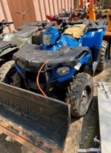 POLARIS 570 ATV RECREATIONAL VEHICLE 4x4, powered by gas engine, equipped with 50in. Plow. Located: