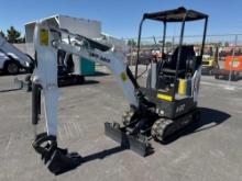 2023 BOBCAT E20 HYDRAULIC EXCAVATOR SN;B5VG11486 powered by diesel engine, equipped with OROPS,