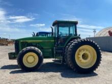 JOHN DEERE 8200 AGRICULTURAL TRACTOR SN:12542 powered by John Deere diesel engine, equipped with