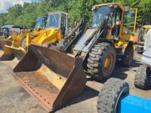 JCB 436HT RUBBER TIRED LOADER SN:533831 powered by diesel engine, equipped with EROPS, IT
