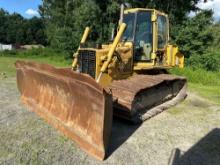 /JOHN DEERE 750C CRAWLER TRACTOR SN:98973 powered by John Deere diesel engine, equipped with OROPS,