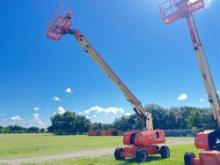 2014 JLG 800S BOOM LIFT SN:0300193152 4x4, powered by diesel engine, equipped with 80ft. Platform