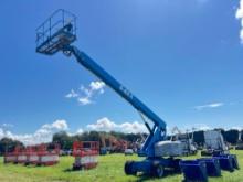 GENIE S80 BOOM LIFT SN:998 4x4, powered by diesel engine, equipped with 80ft. Platform height,