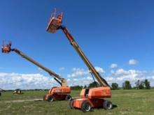 2015 JLG 600S BOOM LIFT SN:0300207224 4x4, powered by diesel engine, equipped with 60ft. Platform