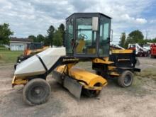 SWEEPSTER...SWEEPMASTER 400 SWEEPER powered by diesel engine, equipped with EROPS, air, 8ft. broom,