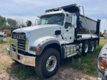 2025 MACK GR84FR DUMP TRUCK powered by Mack MP8 diesel engine, 425hp, equipped with Allison RDS 4500