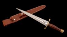 Randall Model 13 "Arkansas Toothpick" Fixed Blade Knife, with Sheath