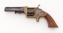 Very Rare Civil War E.A. Prescott Spur-Trigger Pocket Revolver