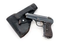 Pre-WWII Czech CZ-24 (AKA VZ-24) Semi-Automatic Pistol, with Two Magazines and Holster