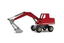 O&K Wheeled Excavator - Red