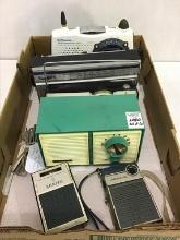 Lot of 6 Various Radios Including Zenith,