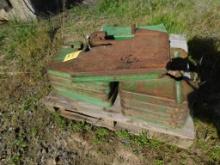LOT: John Deere Front Tractor Counter Weights (LOCATED IN MAINTENANCE AREA)