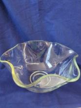 GLASS PUNCH/SERVING BOWL.10"