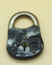 BRUNO PADLOCKS- NO KEY