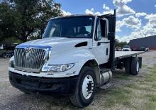 2012 International Maxxforce Dura Star Flat Bed