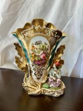 French Vieux Paris Porcelain Vase