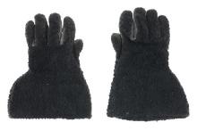 Ca. 1930 Wooly Sheep Wool Military Gauntlet Gloves