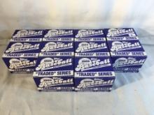 Lot of 10 Boxes Of Open Vtg 1988 Topps Baseball Picture Cards Traded Series Sport Cards