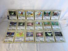 Lot of 18 Pcs Collector Modern Pokemon TCG Assorted Pokemon Trading Game Cards - See Photos