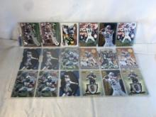 Lot of 18 Pcs Collector Modern NFL Football Sport Trading Assorted Cards & Players -See Pictures