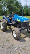 NEW HOLLAND TD80D TRACTOR, 2WD, HOURS SHOWING: 939, RUNS/DRIVES, S: 804505R