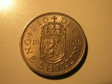 Foreign Coins: 1959 Great Britain 1 Shilling