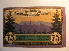 Foreign Currency: 1921 Germany 75 Pfennig Notgeld (UNC)