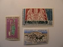 3 Senegal Unused  Stamp(s)