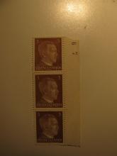 3 Nazi Germany Unused  Stamp(s)