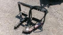INDUSTRIAS OF AMERICA SKID STEER ATTACHMENT,  HYD TREE SHEAR, AS IS WHERE I