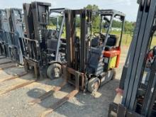 Toyota 7FBCU18 Forklift, Electric, 3,000-3,500lb Capacity, Sideshift, Solid