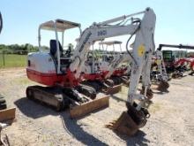 2020 TAKEUCHI TB230 MINI EXCAVATOR, 1,568+ hrs,  3-CYL DIESEL, OROPS, RUBBE